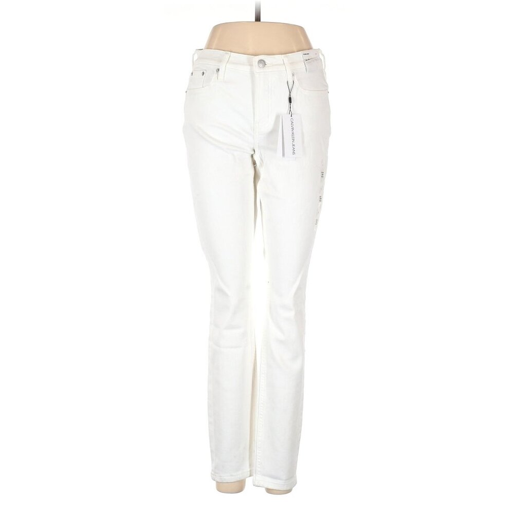CALVIN KLEIN JEANS Mid-rise rise Skinny Regular Jeans Women Size 27